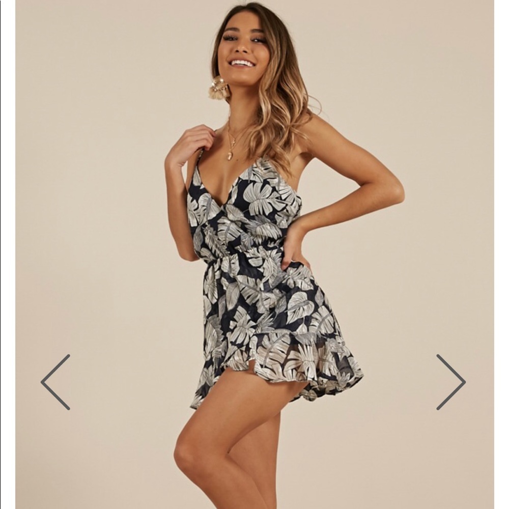 FLORAL ROMPER